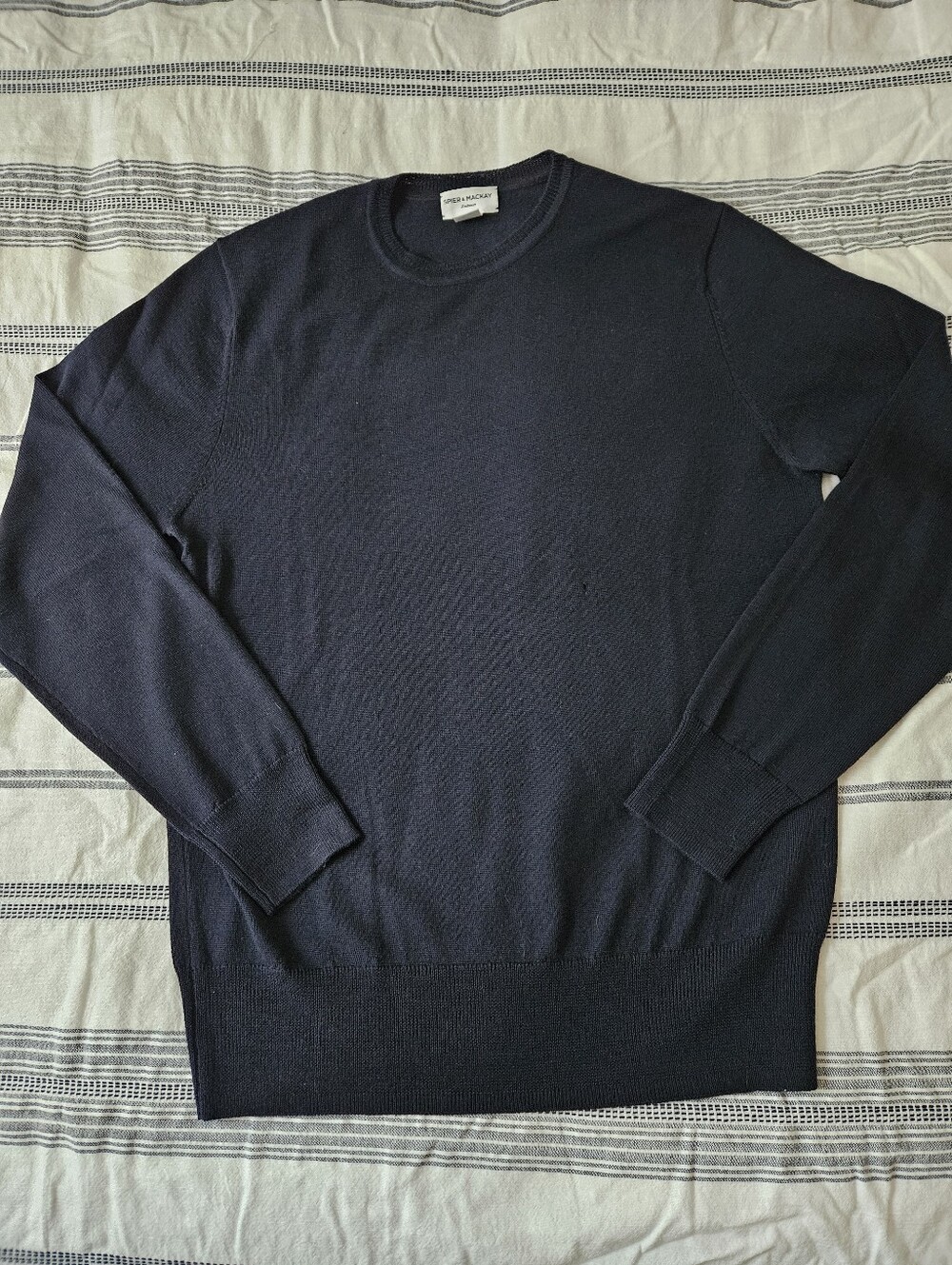 Spier & Mackay Navy Light Weight Sweater.